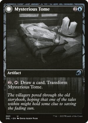 Mysterious Tome // Chilling Chronicle - Foil<br /><span class="collector-number">Collector No. 63</span>