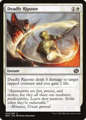 Deadly Riposte<br /><span class="collector-number">Collector No. 5</span>