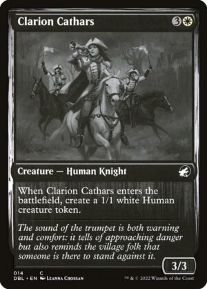 Clarion Cathars - Foil<br /><span class="collector-number">Collector No. 14</span>