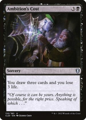 Ambition's Cost<br /><span class="collector-number">Collector No. 110</span>