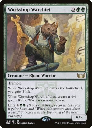 Workshop Warchief<br /><span class="collector-number">Collector No. 165p</span>