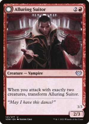Alluring Suitor // Deadly Dancer<br /><span class="collector-number">Collector No. 141</span>