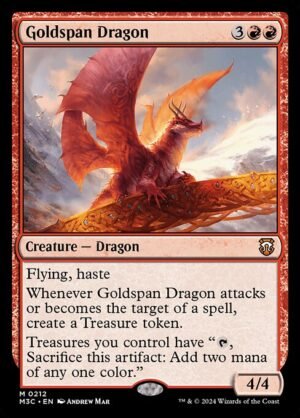 Goldspan Dragon<br /><span class="collector-number">Collector No. 212</span>
