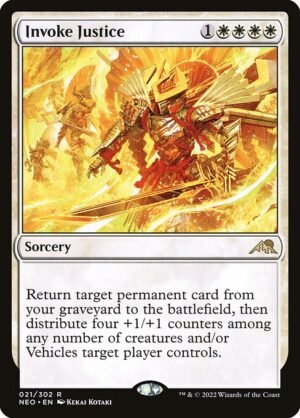 Invoke Justice - Foil<br /><span class="collector-number">Collector No. 21</span>