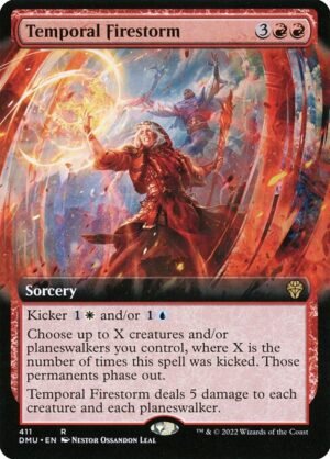 Temporal Firestorm<br /><span class="collector-number">Collector No. 411</span>