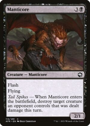 Manticore<br /><span class="collector-number">Collector No. 113</span>