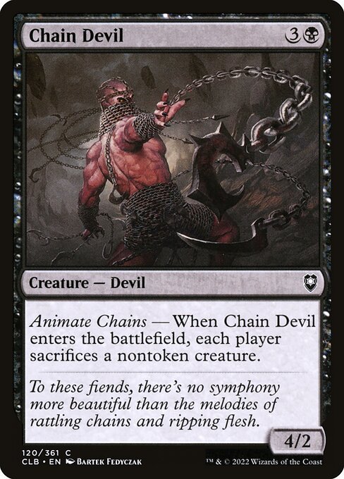 Chain Devil<br /><span class="collector-number">Collector No. 120</span>