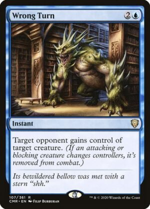 Wrong Turn - Foil<br /><span class="collector-number">Collector No. 107</span>