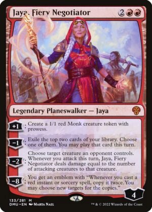Jaya, Fiery Negotiator - Foil<br /><span class="collector-number">Collector No. 133</span>