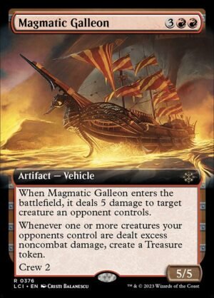 Magmatic Galleon - Foil<br /><span class="collector-number">Collector No. 376</span>