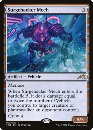 Surgehacker Mech - Surge Foil<br /><span class="collector-number">Collector No. 260</span>