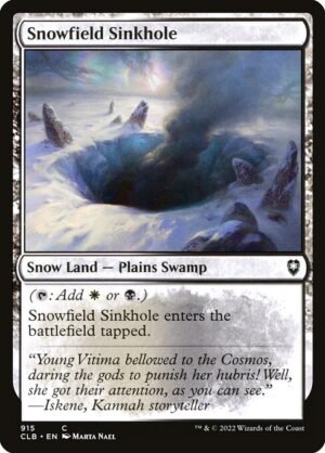 Snowfield Sinkhole<br /><span class="collector-number">Collector No. 915</span>