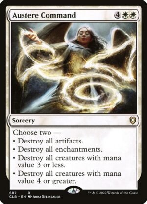 Austere Command<br /><span class="collector-number">Collector No. 687</span>