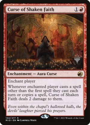 Curse of Shaken Faith - Foil<br /><span class="collector-number">Collector No. 134p</span>