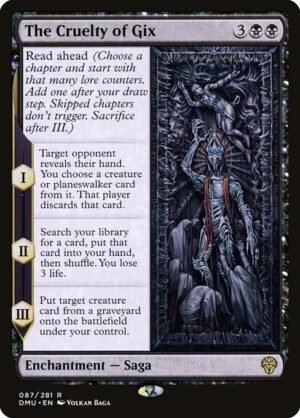 The Cruelty of Gix - Foil<br /><span class="collector-number">Collector No. 87</span>