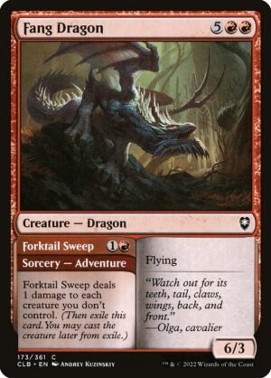 Fang Dragon // Forktail Sweep<br /><span class="collector-number">Collector No. 173</span>