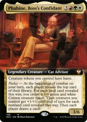 Phabine, Boss's Confidant - Foil<br /><span class="collector-number">Collector No. 108</span>