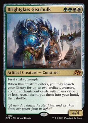 Brightglass Gearhulk - Foil<br /><span class="collector-number">Collector No. 191</span>