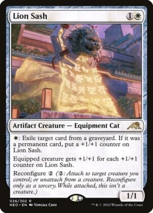 Lion Sash - Foil<br /><span class="collector-number">Collector No. 26</span>
