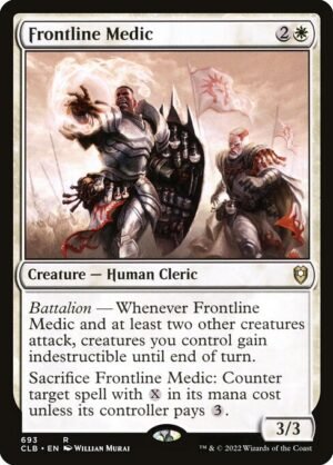 Frontline Medic<br /><span class="collector-number">Collector No. 693</span>