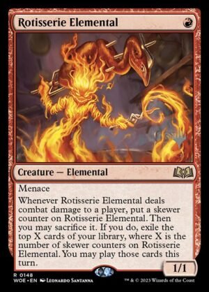 Rotisserie Elemental - Foil<br /><span class="collector-number">Collector No. 148p</span>