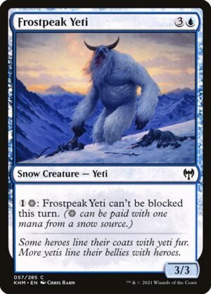 Frostpeak Yeti<br /><span class="collector-number">Collector No. 57</span>