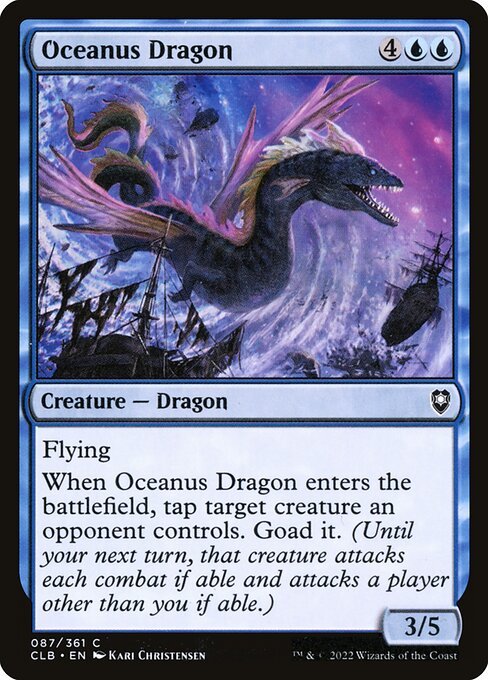 Oceanus Dragon<br /><span class="collector-number">Collector No. 87</span>