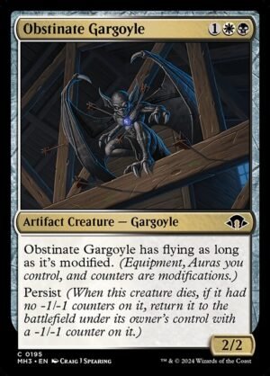 Obstinate Gargoyle<br /><span class="collector-number">Collector No. 195</span>