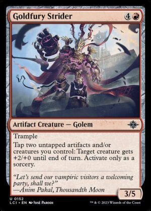 Goldfury Strider<br /><span class="collector-number">Collector No. 152</span>