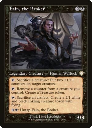 Fain, the Broker<br /><span class="collector-number">Collector No. 105</span>