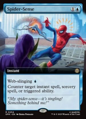 Spider-Sense - Foil<br /><span class="collector-number">Collector No. 254</span>