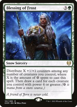 Blessing of Frost - Foil<br /><span class="collector-number">Collector No. 161</span>
