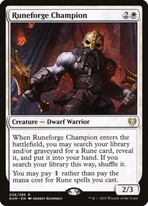 Runeforge Champion - Foil<br /><span class="collector-number">Collector No. 26</span>
