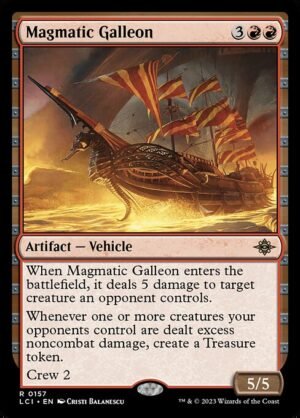 Magmatic Galleon - Foil<br /><span class="collector-number">Collector No. 157</span>