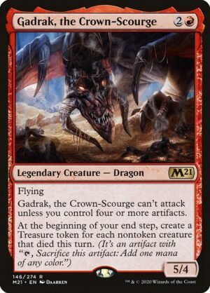 Gadrak, the Crown-Scourge<br /><span class="collector-number">Collector No. 146</span>
