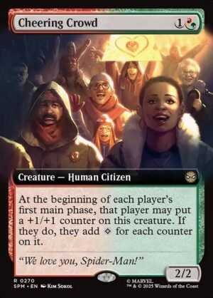 Cheering Crowd - Foil<br /><span class="collector-number">Collector No. 270</span>