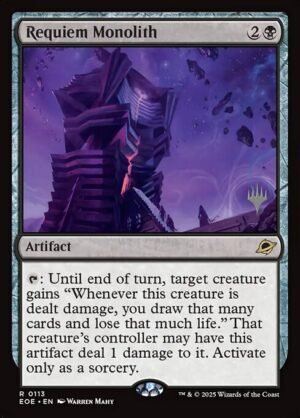 Requiem Monolith<br /><span class="collector-number">Collector No. 113p</span>