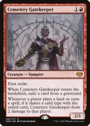 Cemetery Gatekeeper - Foil<br /><span class="collector-number">Collector No. 148</span>