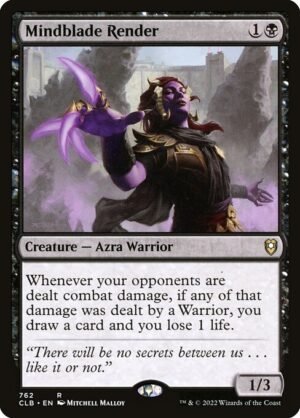 Mindblade Render<br /><span class="collector-number">Collector No. 762</span>