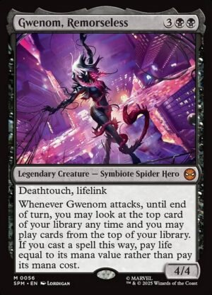 Gwenom, Remorseless - Foil<br /><span class="collector-number">Collector No. 56</span>