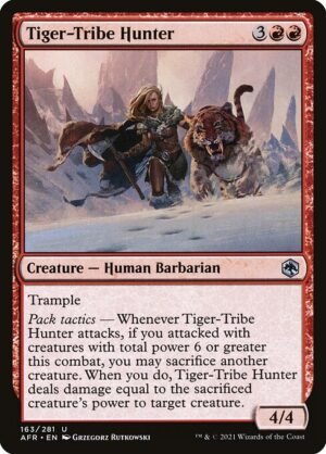 Tiger-Tribe Hunter<br /><span class="collector-number">Collector No. 163</span>