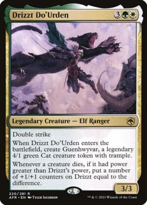 Drizzt Do'Urden<br /><span class="collector-number">Collector No. 220</span>