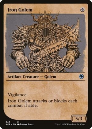 Iron Golem<br /><span class="collector-number">Collector No. 348</span>