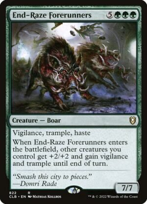 End-Raze Forerunners<br /><span class="collector-number">Collector No. 822</span>