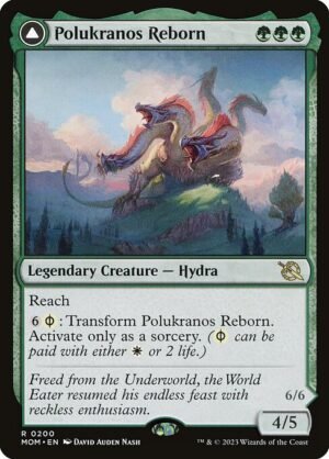 Polukranos Reborn // Polukranos, Engine of Ruin<br /><span class="collector-number">Collector No. 200</span>