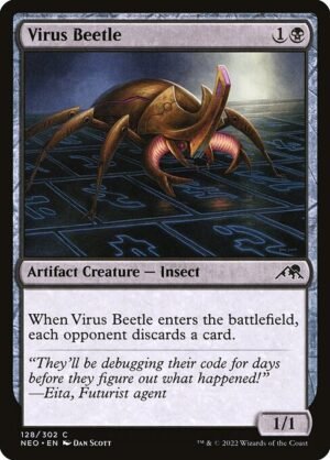 Virus Beetle<br /><span class="collector-number">Collector No. 128</span>