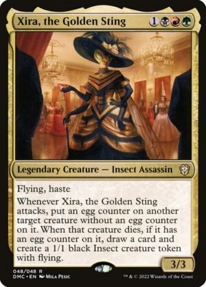 Xira, the Golden Sting<br /><span class="collector-number">Collector No. 48</span>