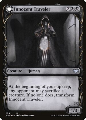 Innocent Traveler // Malicious Invader<br /><span class="collector-number">Collector No. 294</span>