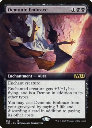 Demonic Embrace - Foil<br /><span class="collector-number">Collector No. 356</span>