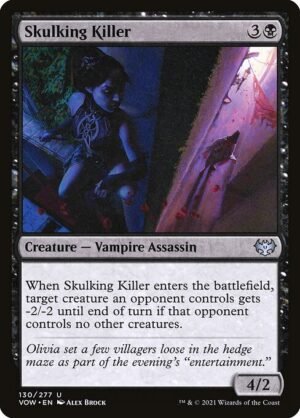 Skulking Killer<br /><span class="collector-number">Collector No. 130</span>
